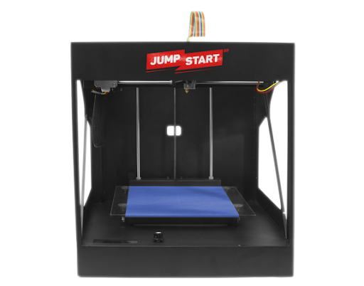 Использование синей ленты на рабочем столе 3D принтера Ju,pStart