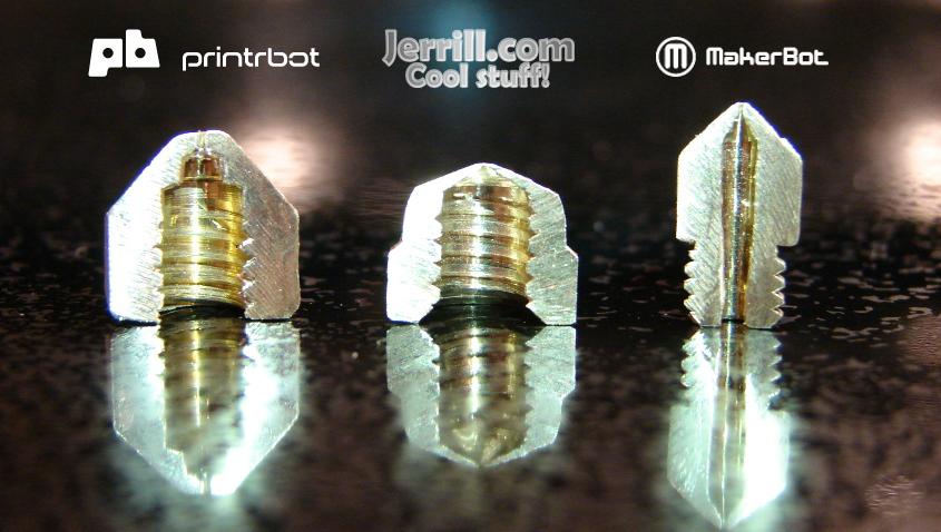 Внутренняя форма сопла экструдера 3D принтера