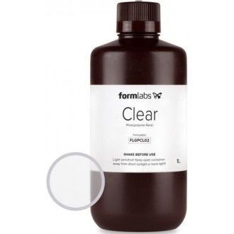 Cмола для Formlabs Clear Resin, цена 22900р, купить в компании ТехноПринт 3D