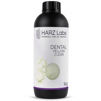 Фотополимер HARZ Labs Dental Yellow Clear (LCD/DLP) (0,5 кг)